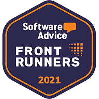 Frontrunners Badge Software Advice Frontrunners for Non-Profit Nov-21