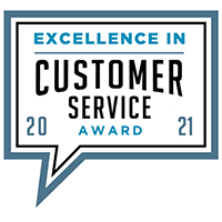 Excellence in Customer Service 2021 2021 Excellence in Customer Service Award presented by Business Intelligence Group (BIG)